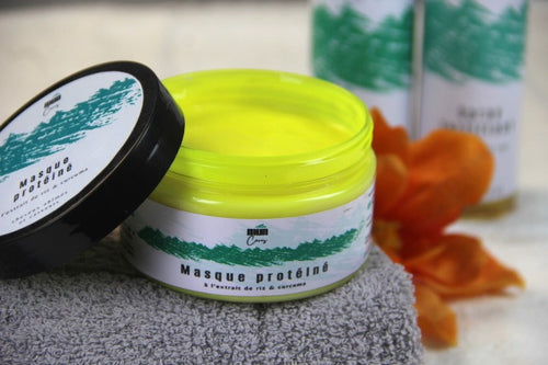 Masque protéiné